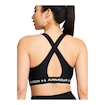 Dámska podprsenka Under Armour  Crossback Mid Bra Black