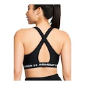 Dámska podprsenka Under Armour  Crossback Mid Bra Black