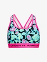 Dámska podprsenka Under Armour  G Crossback Mid Printed-BLK L
