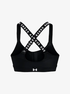Dámska podprsenka Under Armour  Infinity High Bra Zip-BLK S