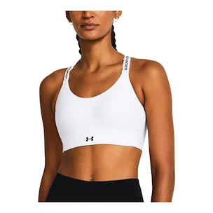 Dámska podprsenka Under Armour  Infinity Mid 2.0 Bra White