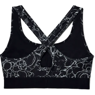 Dámska podprsenka Under Armour  Mid Crossback Printed Black  XS