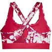 Dámska podprsenka Under Armour  Mid Crossback Printed Pink