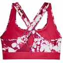 Dámska podprsenka Under Armour  Mid Crossback Printed Pink