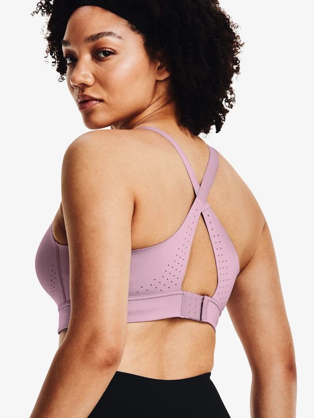 Dámska podprsenka Under Armour  Rush High-PNK