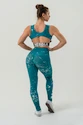 Dámske legíny Nebbia Barbell Therapy Rough Girl 616 Green