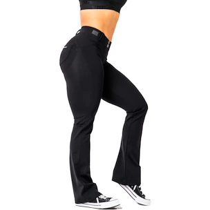 Dámske legíny Nebbia Bubble Butt Flared Pants 2.0 POWER LIFT 308 black