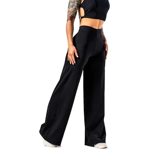 Dámske legíny Nebbia Deni x NEBBIA High-waist Flared Pants 312 black
