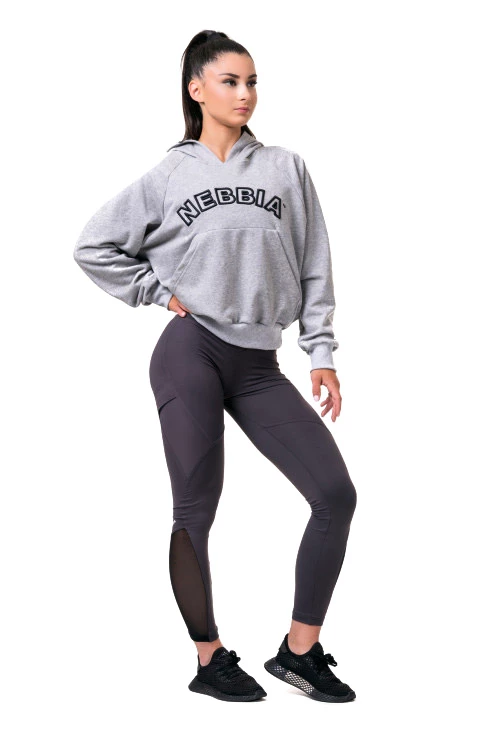 Dámske legíny Nebbia  Fit & Smart leggings high waist marron XS