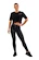 Dámske legíny Nebbia  Glossy look Bubble Butt leggings high waist 586 black