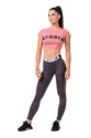 Dámske legíny Nebbia Hero Squat scrunch butt leggings marron