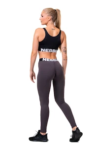 Dámske legíny Nebbia Hero Squat scrunch butt leggings marron