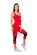 Dámske legíny Nebbia  High-Waist ¾ Length Sporty Leggings 406 pink