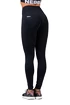 Dámske legíny Nebbia  High Waist Fit&Smart legíny 505 černé