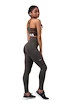 Dámske legíny Nebbia  High Waist Fit&Smart legíny 505 khaki