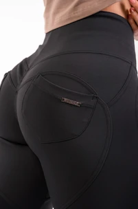 Dámske legíny Nebbia  High Waist & Lifting Effect Bubble Butt Pants 587 black