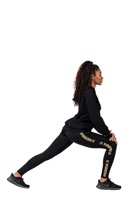 Dámske legíny Nebbia Intense Leggings Gold Classic 801 black XS