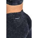 Dámske legíny Nebbia NEBBIA x OLYMPIA Washed High Waisted Leggings GYM WARRIOR 776 black