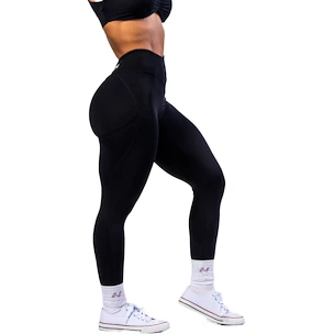 Dámske legíny Nebbia STRONG BEAUTY V-Cut Lace-Up Sculpting Leggings OWN YOUR POWER 426 black