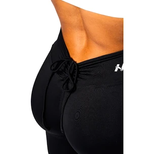 Dámske legíny Nebbia STRONG BEAUTY V-Cut Lace-Up Sculpting Leggings OWN YOUR POWER 426 black