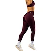 Dámske legíny Nebbia STRONG BEAUTY V-Cut Lace-Up Sculpting Leggings OWN YOUR POWER 426 dark red