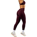 Dámske legíny Nebbia STRONG BEAUTY V-Cut Lace-Up Sculpting Leggings OWN YOUR POWER 426 dark red