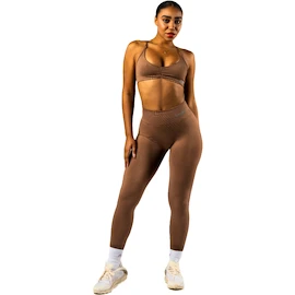 Dámske legíny Nebbia TOTALLY SEAMLESS High-Waist Leggings MAXIMUM PUSH-UP 302 brown