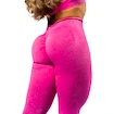 Dámske legíny Nebbia TOTALLY SEAMLESS High-Waist Leggings MAXIMUM PUSH-UP 302 pink