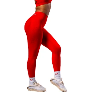 Dámske legíny Nebbia TOTALLY SEAMLESS High Waisted Push-Up Leggings 303 red