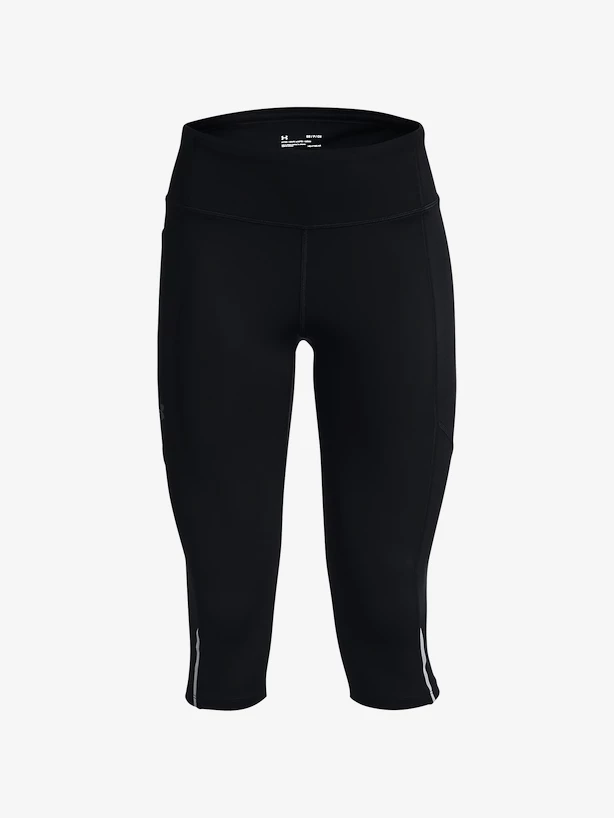 Dámske legíny Under Armour  Fly Fast 3.0 Speed Capri-BLK