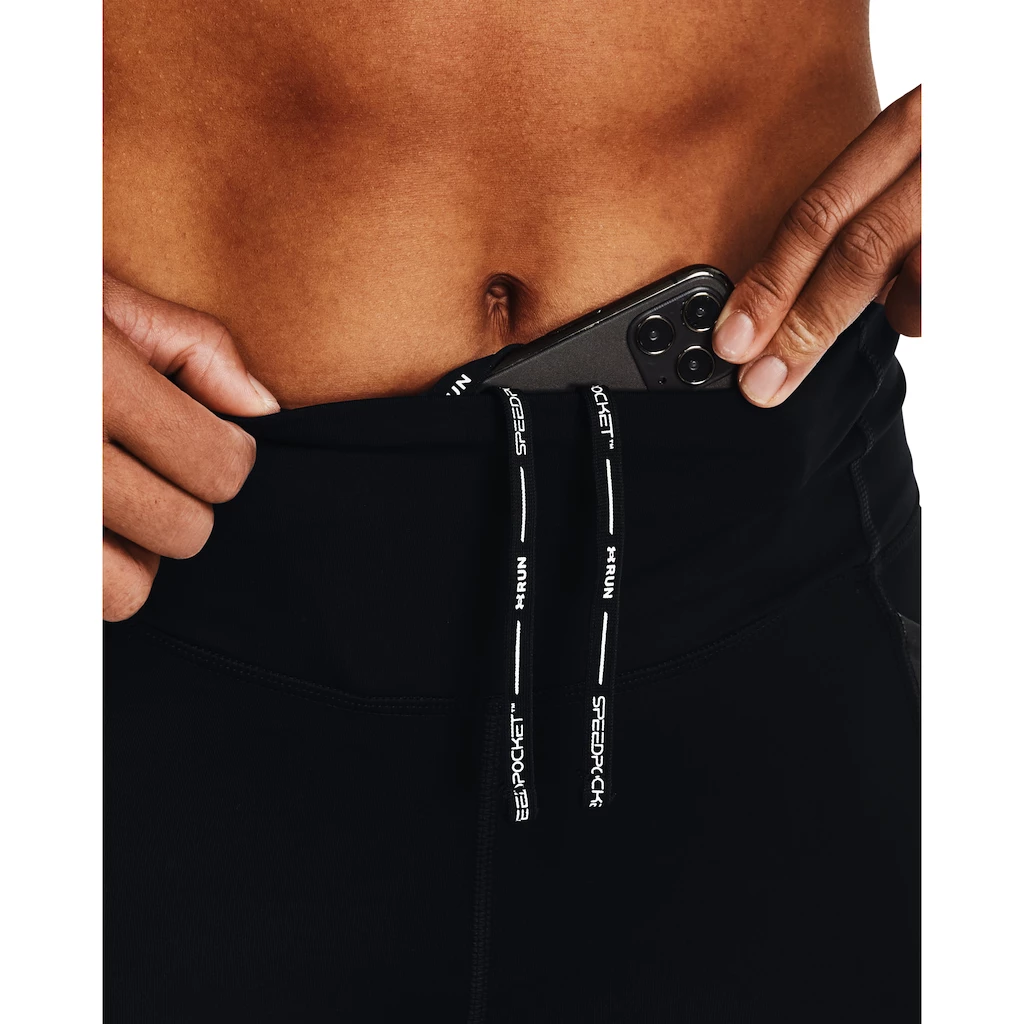 Dámske legíny Under Armour  SpeedPocket Ankle Tight-BLK