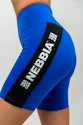 Dámske šortky Nebbia  Cyklistické šortky s vysokým pasem ICONIC Modrá
