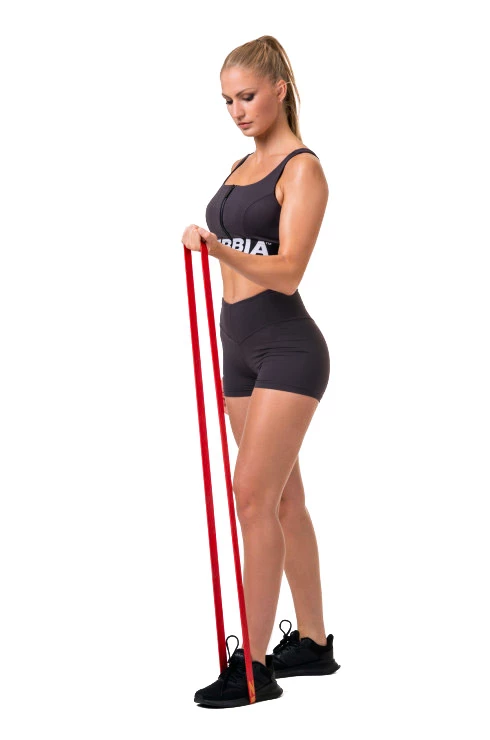 Dámske šortky Nebbia Hero Classic short high waist marron