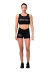 Dámske šortky Nebbia Intense Gold Print 828 black