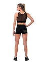 Dámske šortky Nebbia Intense Gold Print 828 black