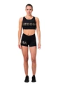 Dámske šortky Nebbia Intense Gold Print 828 black