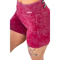 Dámske šortky Nebbia NEBBIA x OLYMPIA Washed High Waisted Leggings Shorts HERITAGE 780 red