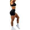 Dámske šortky Nebbia STRONG BEAUTY V-shaping Belt Shorts 428 black