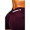 Dámske šortky Nebbia STRONG BEAUTY V-shaping Belt Shorts 428 dark red