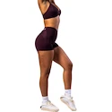 Dámske šortky Nebbia STRONG BEAUTY V-shaping Belt Shorts 428 dark red