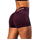 Dámske šortky Nebbia STRONG BEAUTY V-shaping Belt Shorts 428 dark red
