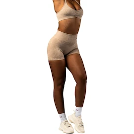 Dámske šortky Nebbia TOTALLY SEAMLESS High Waisted Push-Up Shorts 304 cream