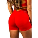 Dámske šortky Nebbia TOTALLY SEAMLESS High Waisted Push-Up Shorts 304 red