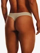 Dámske tangá Under Armour  PS Thong 3Pack Brown