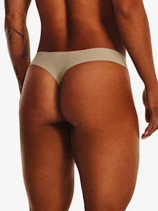 Dámske tangá Under Armour  PS Thong 3Pack Brown