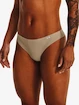 Dámske tangá Under Armour  PS Thong 3Pack Brown