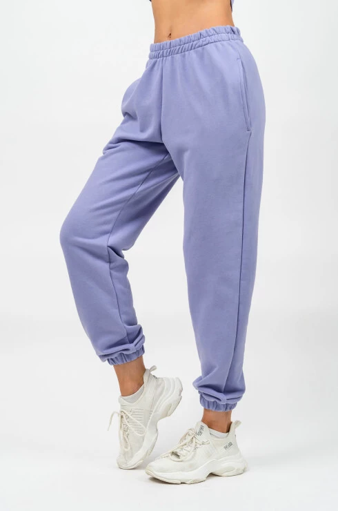 Dámske tepláky Nebbia GYM TIME Oversized Joggers With Pockets 281 purple