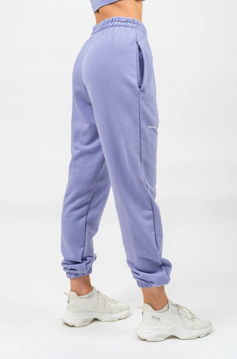 Dámske tepláky Nebbia GYM TIME Oversized Joggers With Pockets 281 purple
