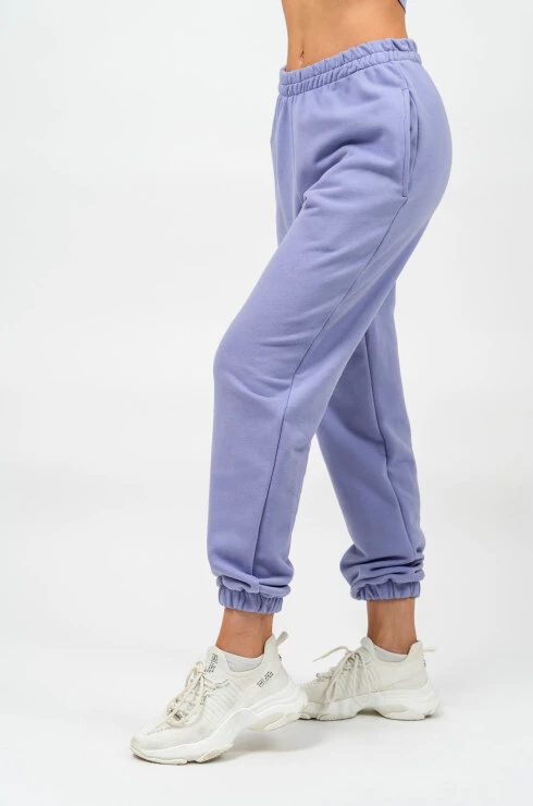 Dámske tepláky Nebbia GYM TIME Oversized Joggers With Pockets 281 purple
