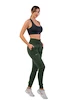 Dámske tepláky Nebbia  High-Waist Loose Fit Sweatpants "Feeling Good" 409 dark green L